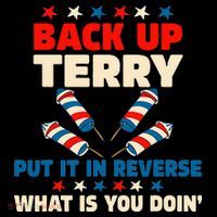 Back It Up Terry Put It In Reverse July 4th Fireworks Terry Toddler T-Shirt thumb 4