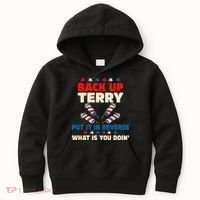 Back It Up Terry Put It In Reverse July 4th Fireworks Terry Kids Hoodie thumb 0
