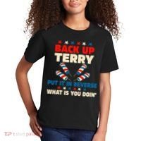Back It Up Terry Put It In Reverse July 4th Fireworks Terry Kids T-Shirt thumb 2