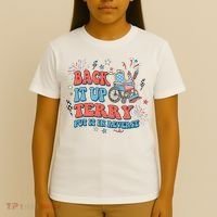 Back It Up Terry Put It In Reverse 4th Of July Independence Day America T-Shirt thumb 4