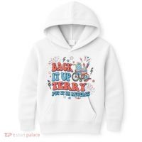 Back It Up Terry Put It In Reverse 4th Of July Independence Day America Kids Hoodie thumb 0