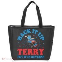Back It Up Terry Put It In Reverse 4th Of July Fireworks Tote Bag thumb 0