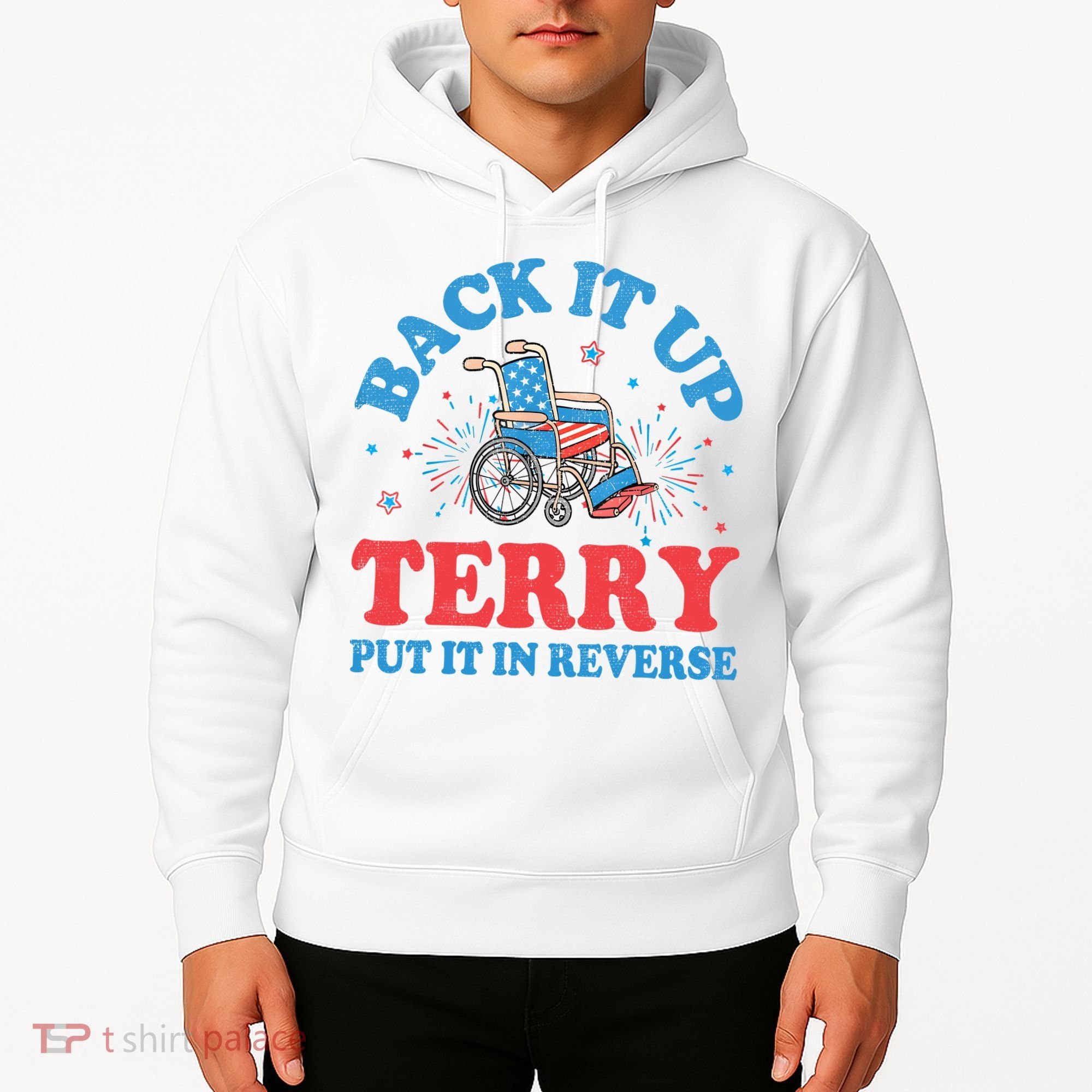 Back It Up Terry Put It In Reverse 4th Of July Fireworks Hoodie