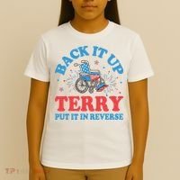 Back It Up Terry Put It In Reverse 4th Of July Fireworks T-Shirt thumb 4