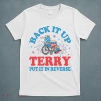 Back It Up Terry Put It In Reverse 4th Of July Fireworks T-Shirt thumb 5