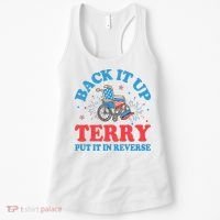 Back It Up Terry Put It In Reverse 4th Of July Fireworks Women's Tank Top thumb 0