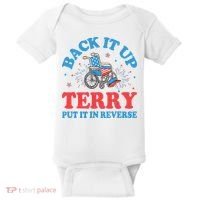 Back It Up Terry Put It In Reverse 4th Of July Fireworks Baby Bodysuit thumb 0