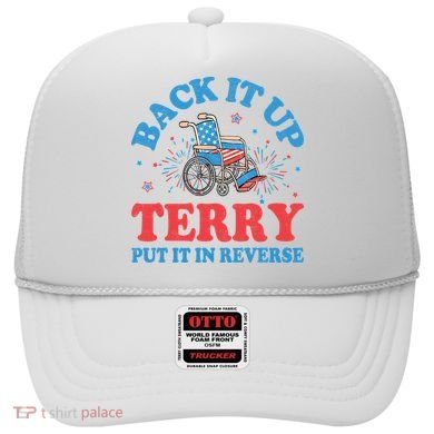 Back It Up Terry Put It In Reverse 4th Of July Fireworks Hat