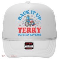 Back It Up Terry Put It In Reverse 4th Of July Fireworks Hat thumb 0
