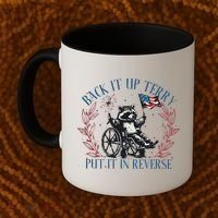 Back It Up Terry Retro 4th Of July Coffee Mug thumb 2