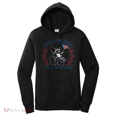 Back It Up Terry Retro 4th Of July Women's Hoodie