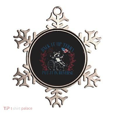 Back It Up Terry Retro 4th Of July Ornament