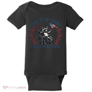 Back It Up Terry Retro 4th Of July Baby Bodysuit