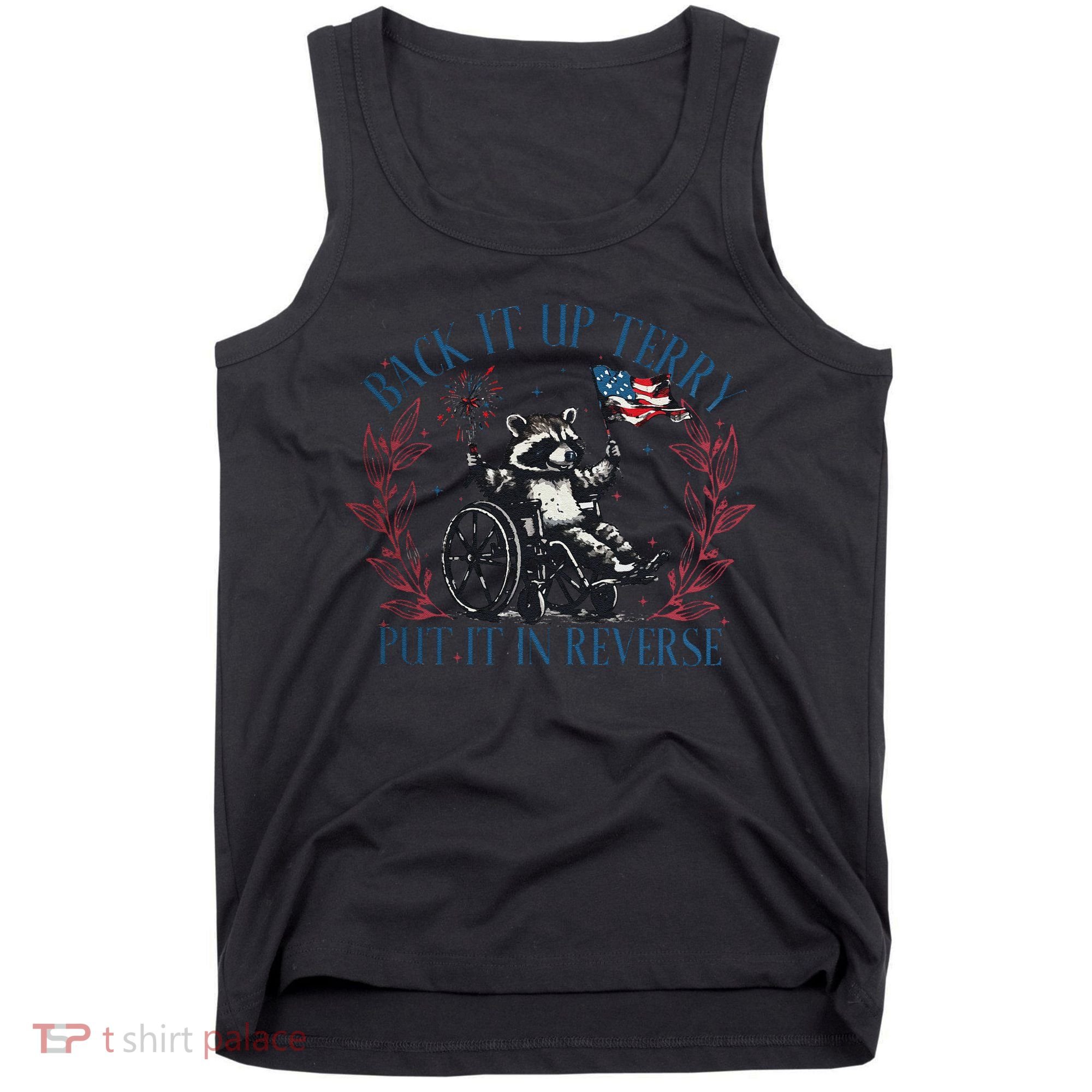 Back It Up Terry Retro 4th Of July Tank Top