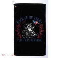 Back It Up Terry Retro 4th Of July Golf Towel thumb 0