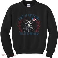 Back It Up Terry Retro 4th Of July Kids Sweatshirt thumb 0