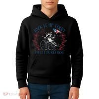 Back It Up Terry Retro 4th Of July Kids Hoodie thumb 4