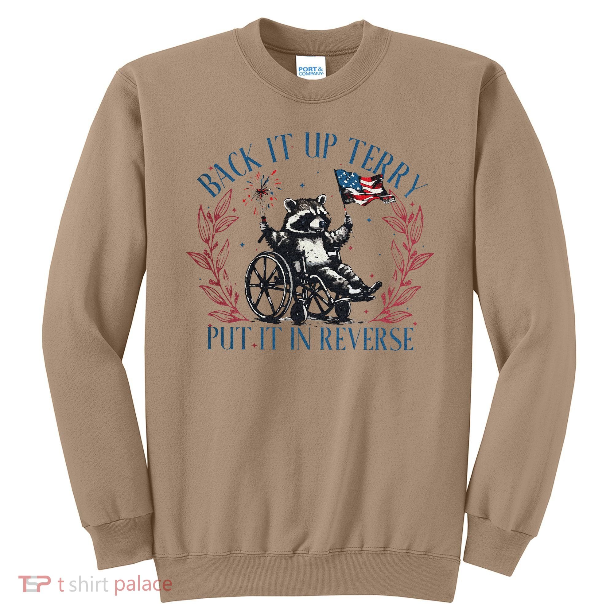 Back It Up Terry Retro 4th Of July Sweatshirt