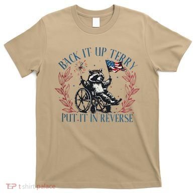 Back It Up Terry Retro 4th Of July T-Shirt