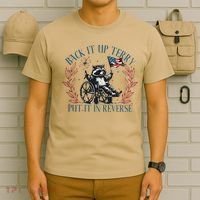 Back It Up Terry Retro 4th Of July T-Shirt thumb 6