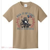 Back It Up Terry Retro 4th Of July Kids T-Shirt thumb 0