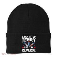 Back It Up Terry Put It In Reverse Firework Flag 4th Of July Beanie thumb 0