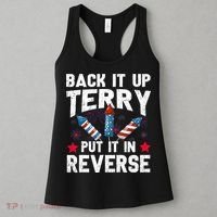 Back It Up Terry Put It In Reverse Firework Flag 4th Of July Women's Tank Top thumb 3