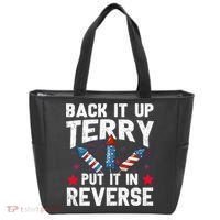 Back It Up Terry Put It In Reverse Firework Flag 4th Of July Tote Bag thumb 0