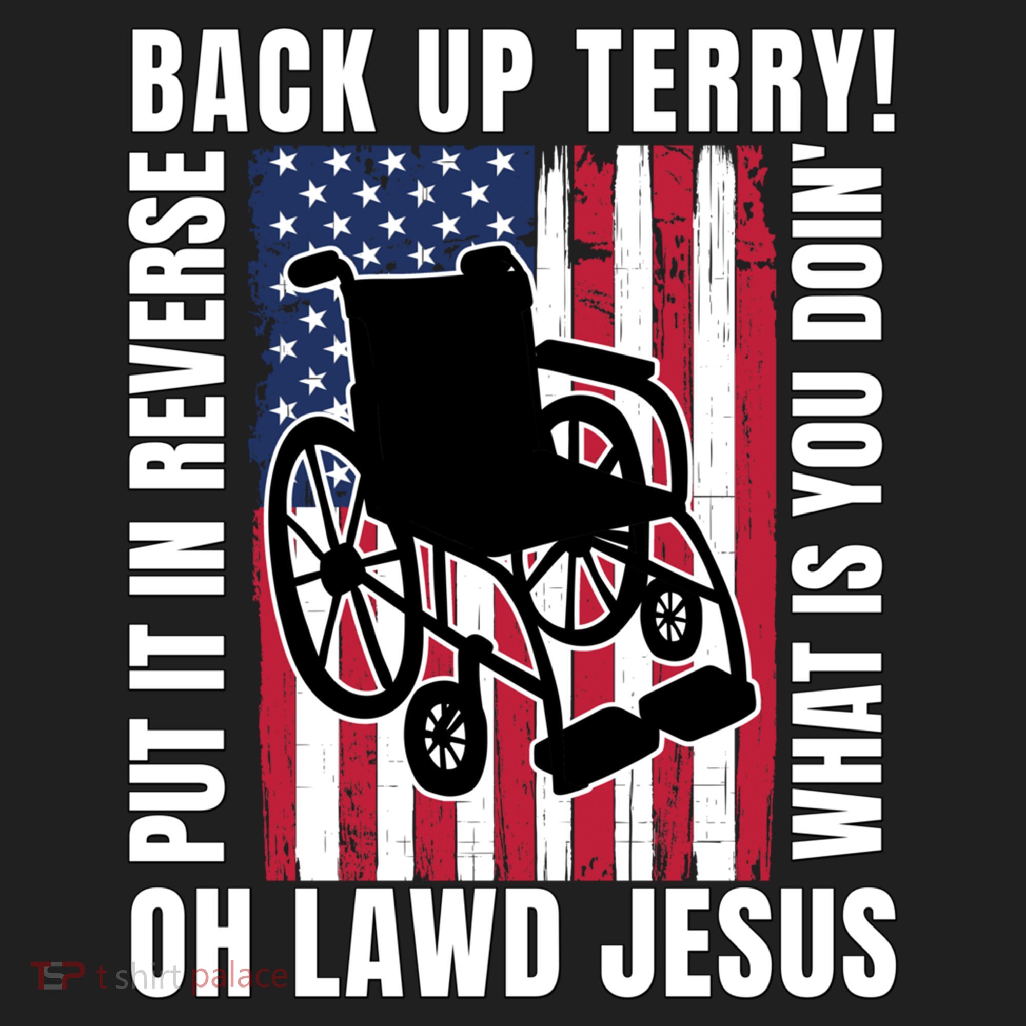 Back It Up Terry 4th Of July Meme Put It In Reverse Usa Flag Gift Beanie