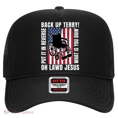 Back It Up Terry 4th Of July Meme Put It In Reverse Usa Flag Gift Hat