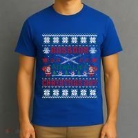 Bassoon It Will Be Christmas Day Gift Ugly Gift T-Shirt thumb 3