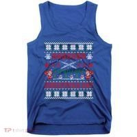 Bassoon It Will Be Christmas Day Gift Ugly Gift Tank Top thumb 0