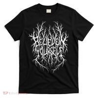 Believe In Yourself Black Metal Parody T-Shirt thumb 0