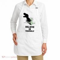 Believe In Yourself Funny Dinosaur Apron thumb 2
