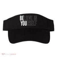 Believe In Yourself Motivational Inspirational Positive Slogan Visor thumb 0