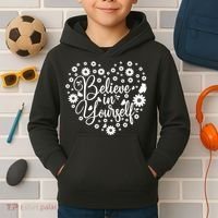 Believe In Yourself Kids Hoodie thumb 2