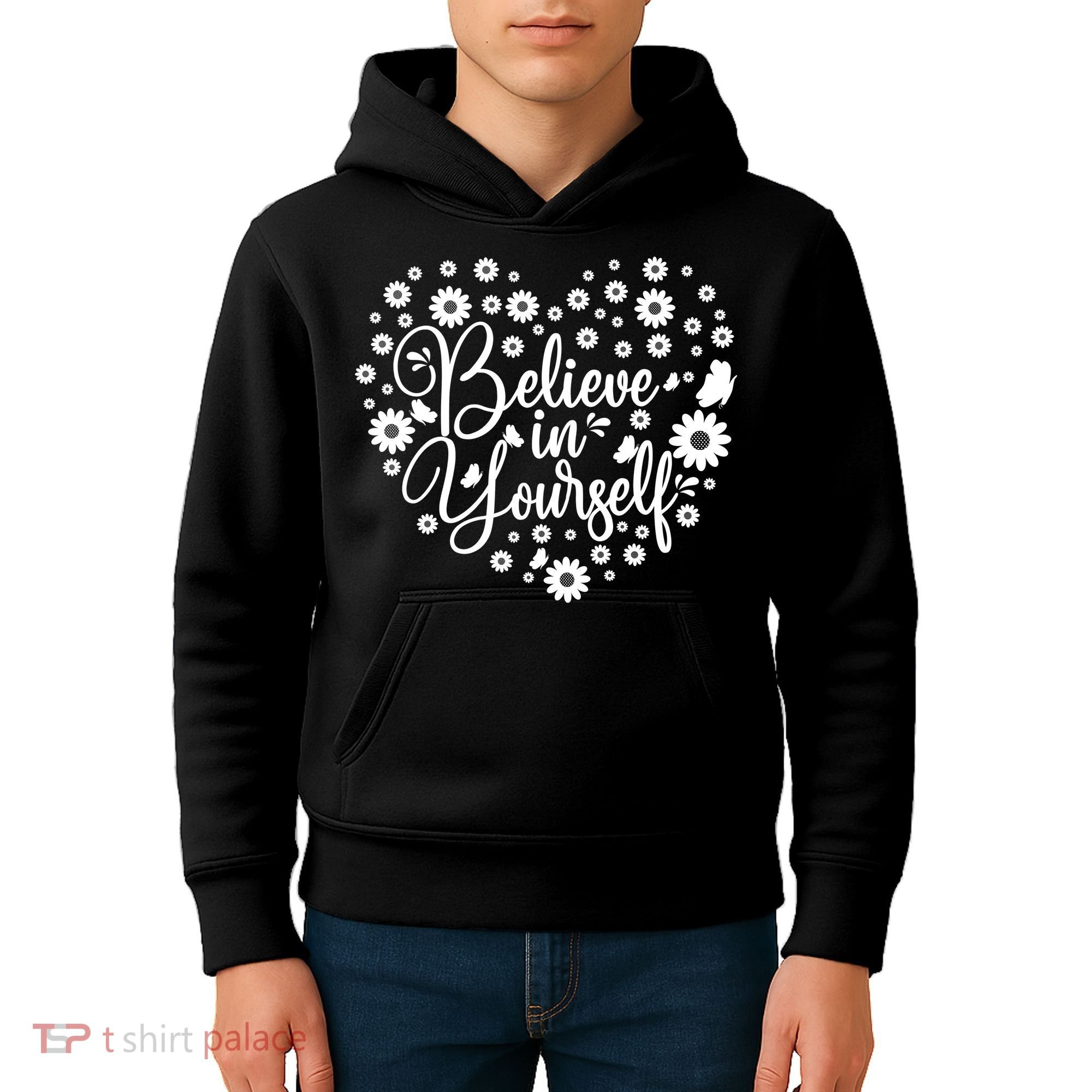 Believe In Yourself Kids Hoodie