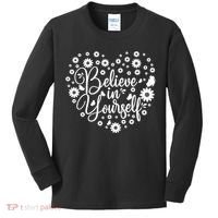 Believe In Yourself Kids Long Sleeve Shirt thumb 0