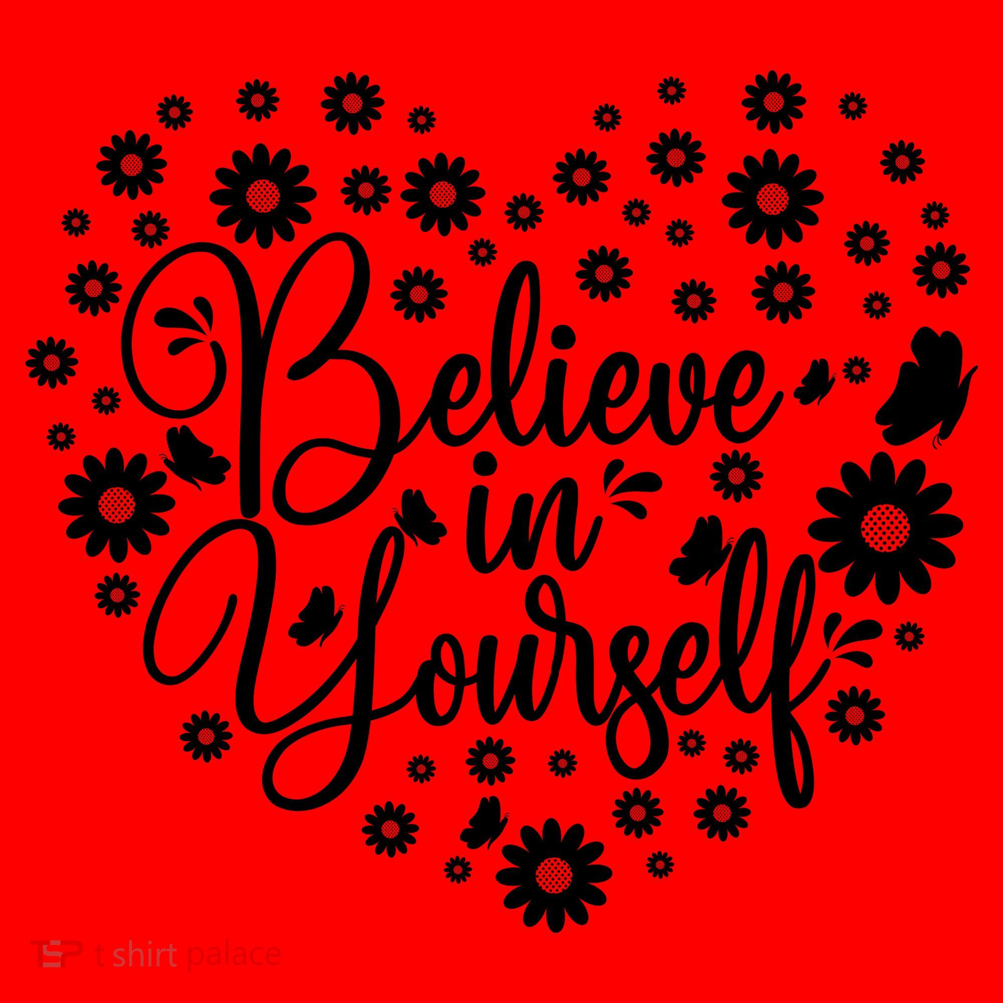 Believe In Yourself Santa Hat