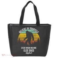 Believe In Yourself Even When No One Else Does Bigfoot Tote Bag thumb 0