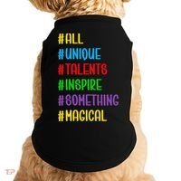 Believe In Your Talents Inspiring Creative Magic Art Doggie Tank thumb 0
