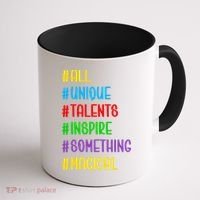 Believe In Your Talents Inspiring Creative Magic Art Coffee Mug thumb 1