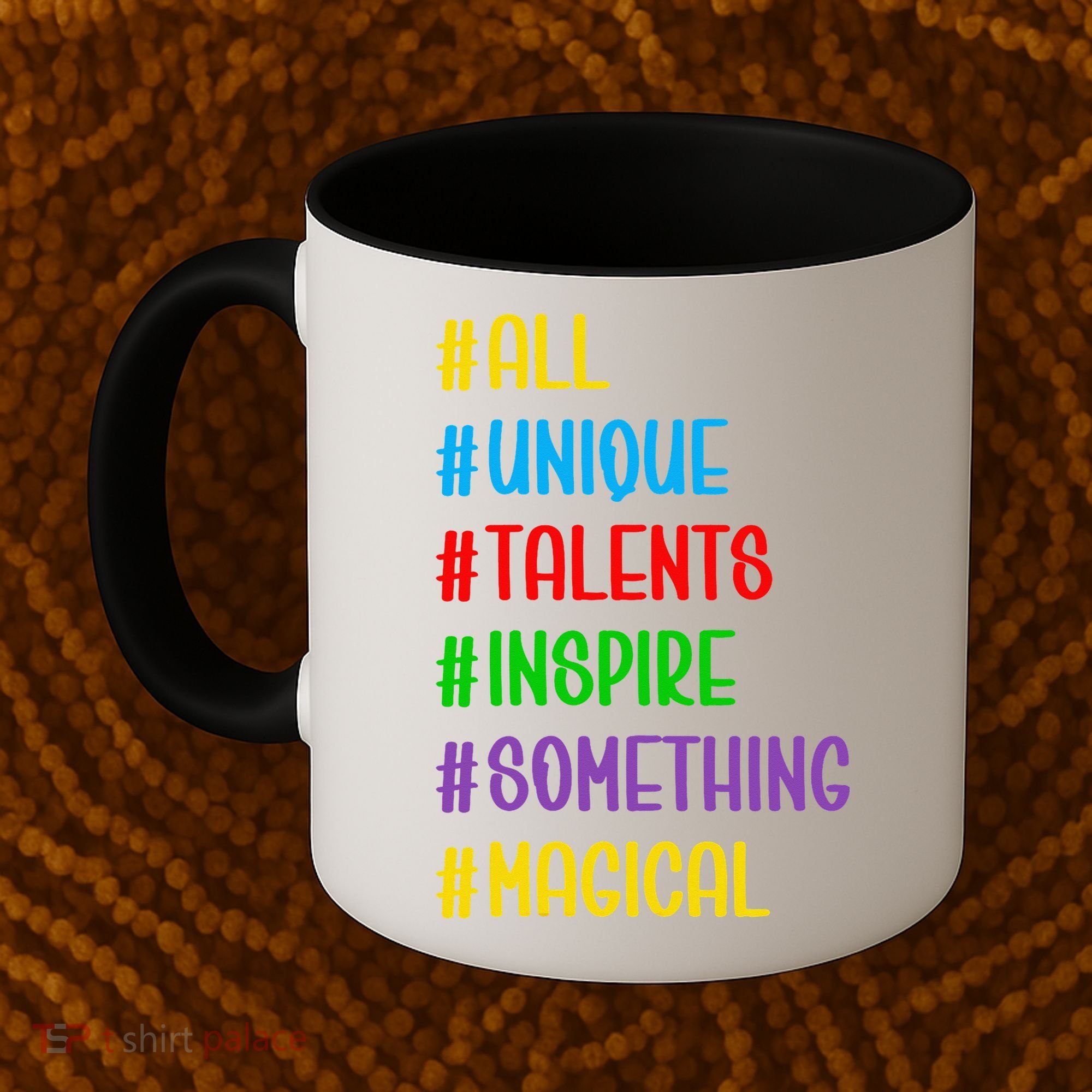 Believe In Your Talents Inspiring Creative Magic Art Coffee Mug