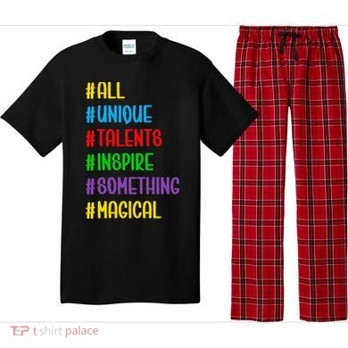 Believe In Your Talents Inspiring Creative Magic Art Pajama Set