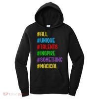 Believe In Your Talents Inspiring Creative Magic Art Women's Hoodie thumb 0