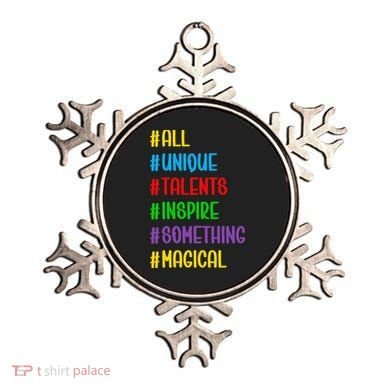 Believe In Your Talents Inspiring Creative Magic Art Ornament