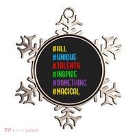 Believe In Your Talents Inspiring Creative Magic Art Ornament thumb 0