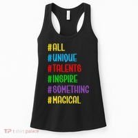 Believe In Your Talents Inspiring Creative Magic Art Women's Tank Top thumb 0