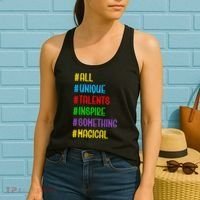 Believe In Your Talents Inspiring Creative Magic Art Women's Tank Top thumb 2