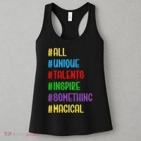 Believe In Your Talents Inspiring Creative Magic Art Women's Tank Top thumb 3